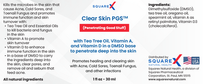 Clear Skin PGS™ (Penetrating Good Stuff)